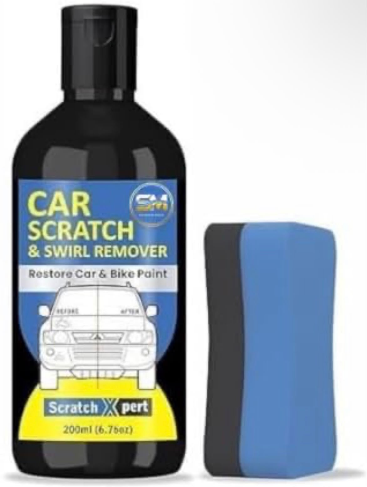 Car Scratch & Swirl Remover(Pack of 2)