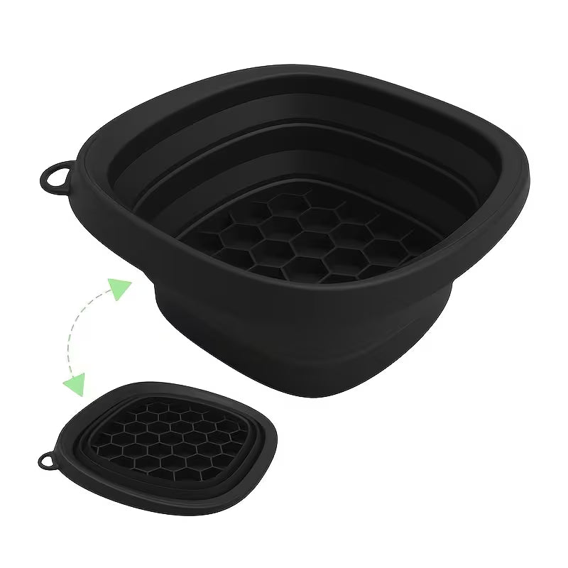 Foldable Ice Face Bowl [Built-in with silicon ice tray]