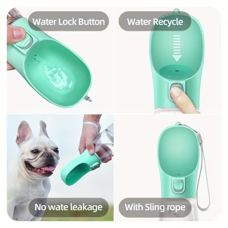Plastic Water Bottle for Dog